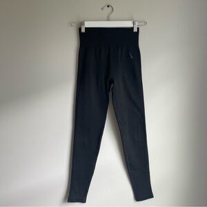 Gymshark Black Sculpting Leggings Stretchy Elastic Waistband